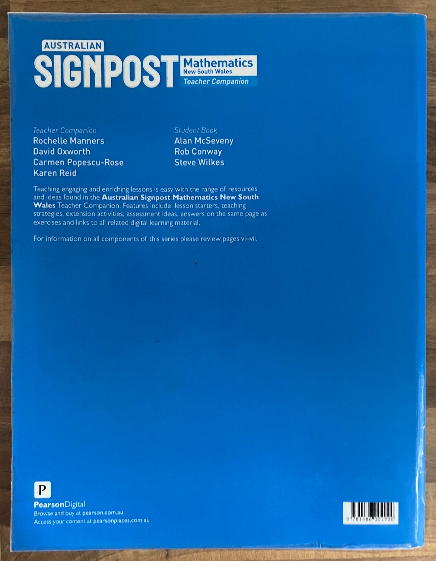 Australian Signpost 7 Mathematics NSW Teacher Companion (Pearson)