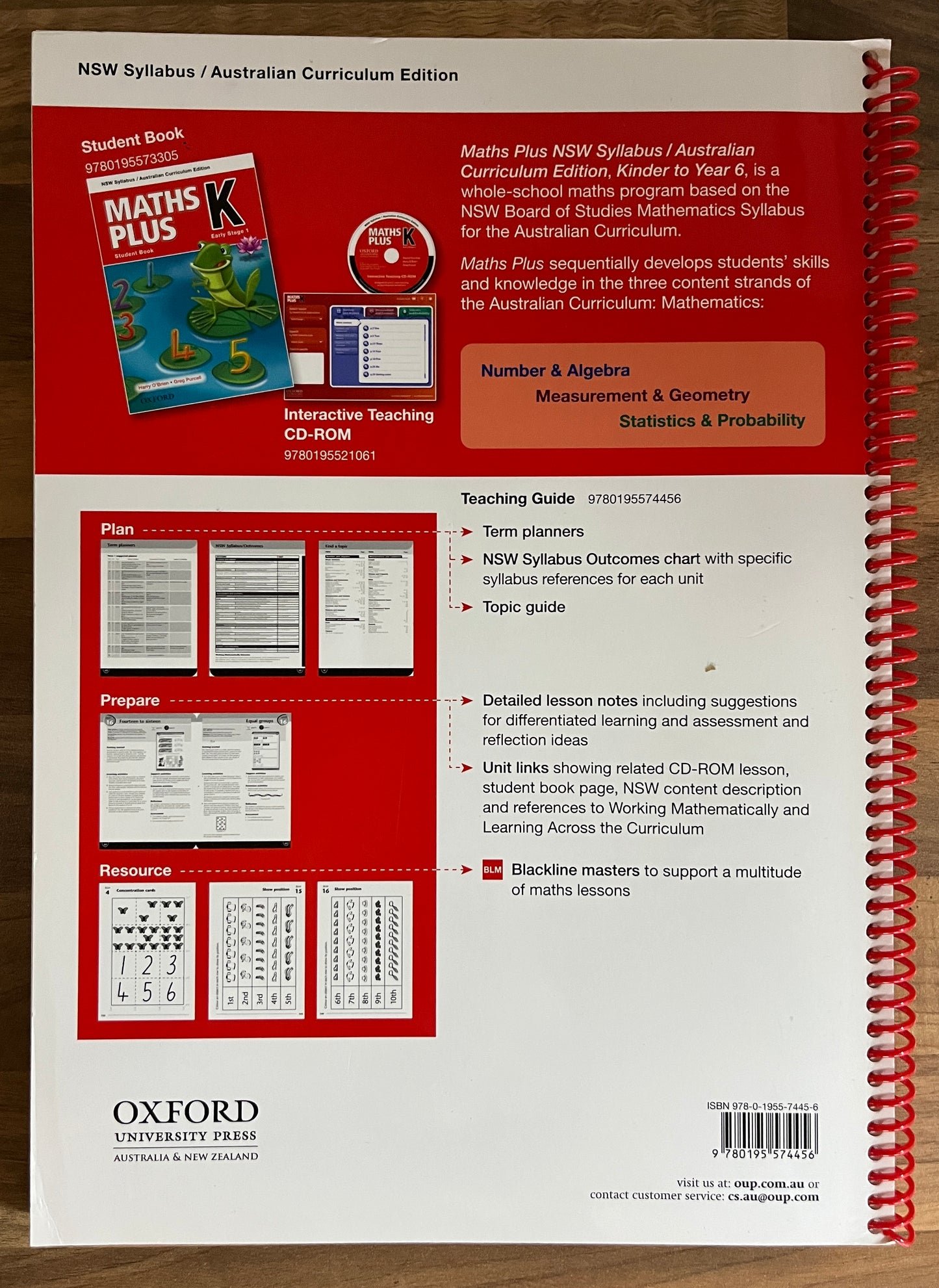 Maths Plus K Teaching Guide: NSW Syllabus Early Stage 1 Australian Curriculum, 2013