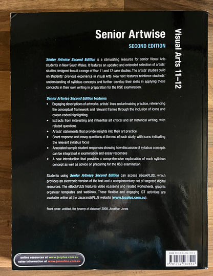Senior Artwise Visual Arts 11-12, 2nd Edition by Glenis Israel (Print+ Digital)