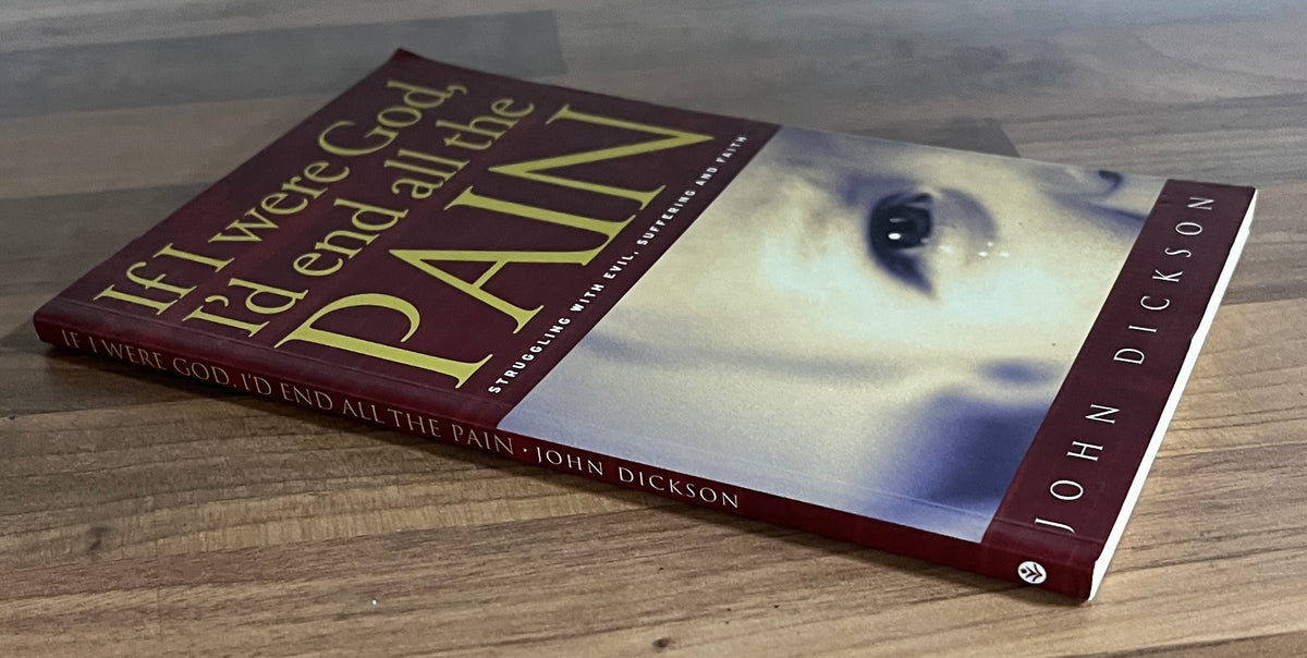 If I Were God, I'd End All the Pain by John Dickson