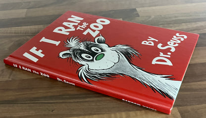 If I Ran the Zoo by Dr. Seuss, Hardcover,  Grolier Book Club Edition, Banned OOP