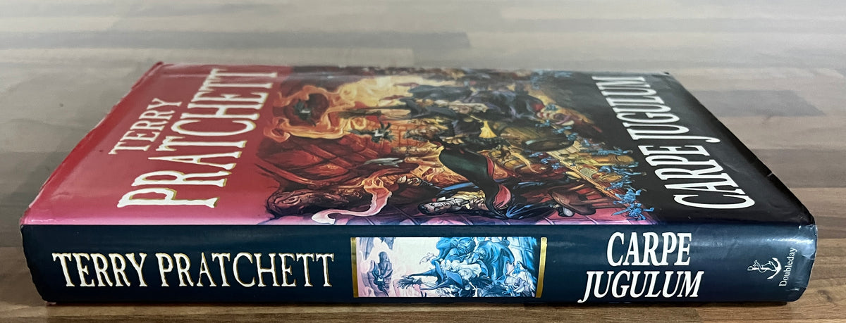 Carpe Jugulum: A Novel of Discworld - Terry Pratchett HC/DJ 1st Edtion, 1st Print