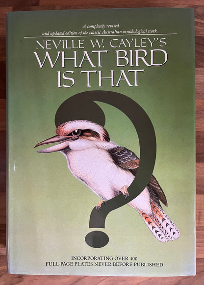 Neville W Cayley's What Bird is That? 1984 Signature Edition Large Hardcover DJ