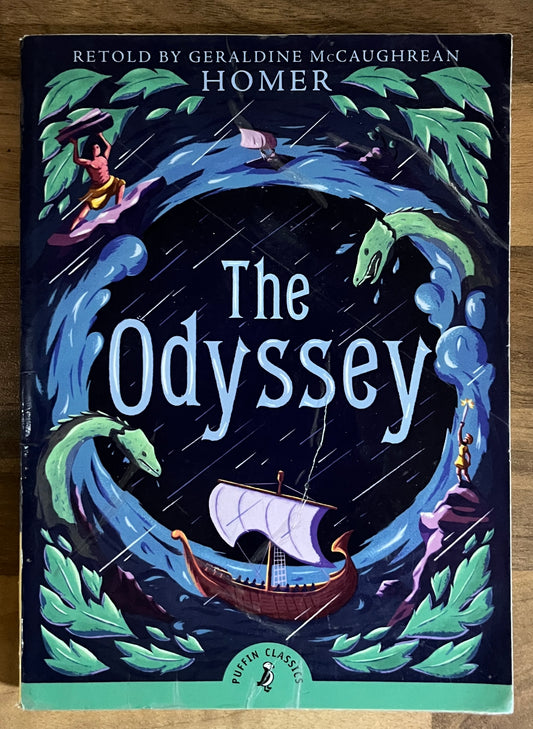 HOMER: The Odyssey Retold by Geraldine McCaughrean (Puffin Classics)