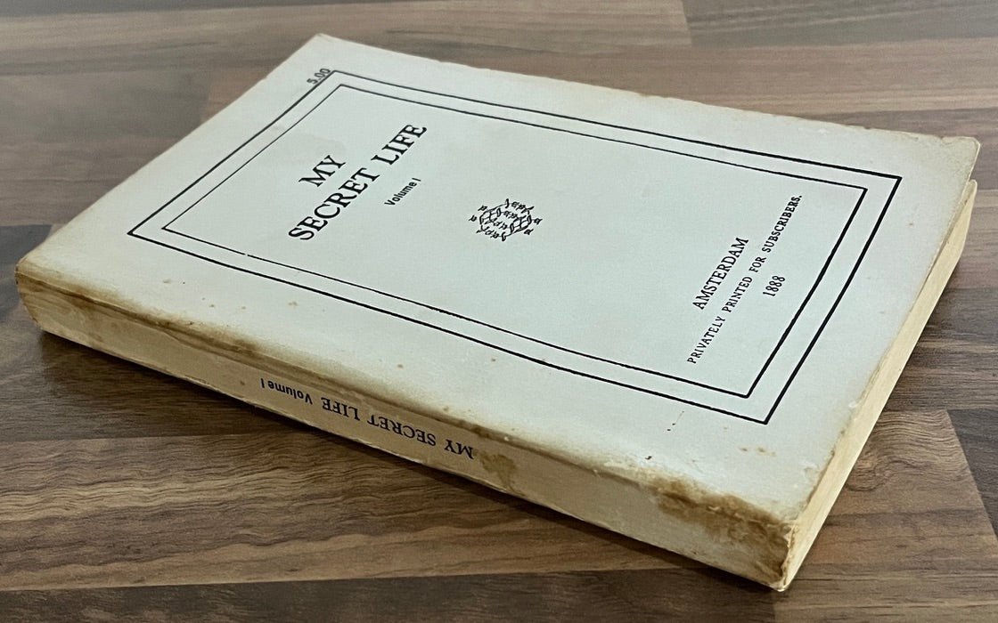 10 Volumes ONLY of the Memoir My Secret Life by "Walter", 1888, Reprint