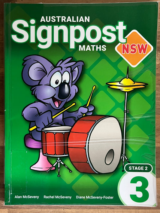 Australain Signpost Maths NSW Stage 2 Book 3 Student Book - McSeveny