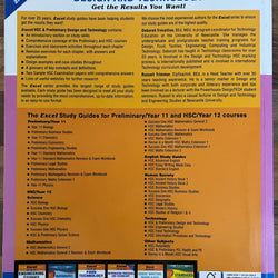 Excel HSC & Preliminary Design and Technology NO Study Cards, Fully Updated or HSC and Preliminary syllabus changes