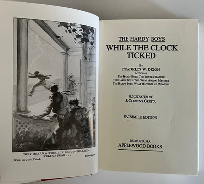 The Hardy Boys: While the Clock Ticks Franklin W. Dixon HC/DJ