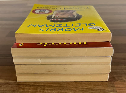 5 x Morris Gleitzman Titles Aristitle's Nostril, Worm Story, Toad Rage/Heaven, Tickled Onions