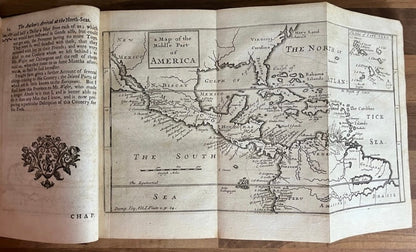 THE COLLECTED EDITION OF DAMPIER'S VOYAGES Volumes 1-4, 1729