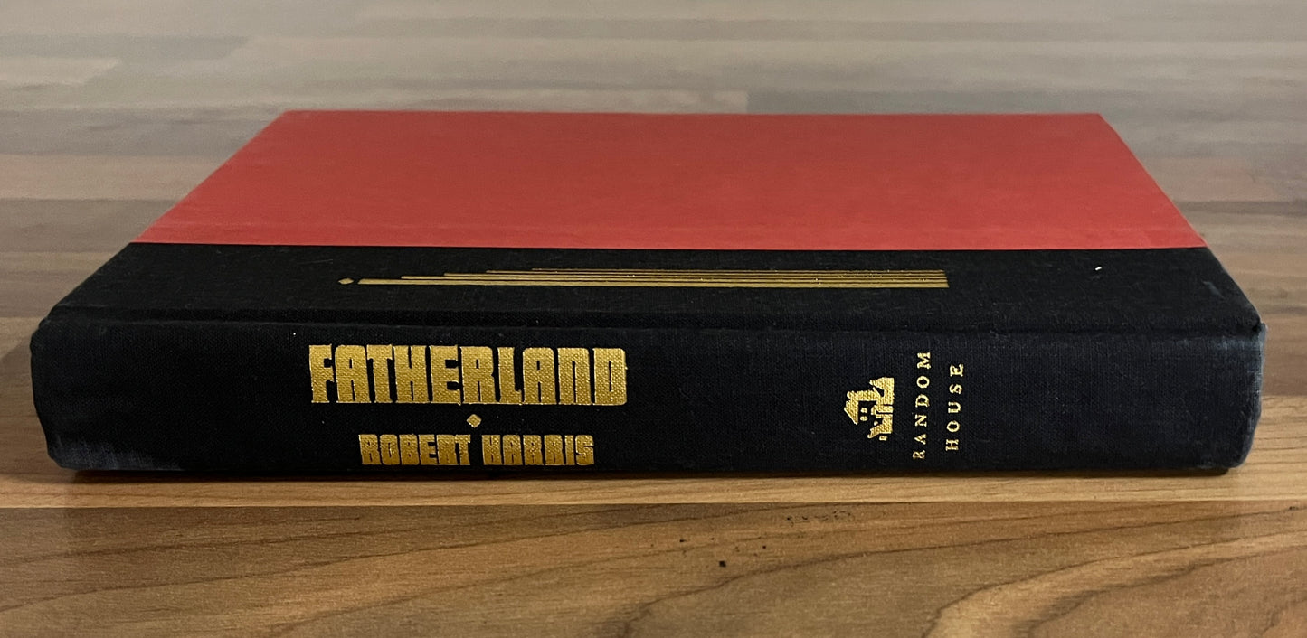 Fatherland by Robert Harris 1st US Edition, HC/DJ, 1992