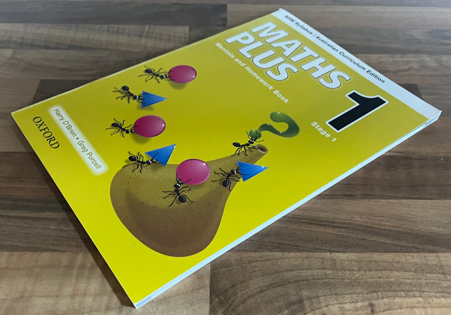 Maths Plus 1 Stage 1 Mentals and Homework Book, NSW Syllabus, 2013