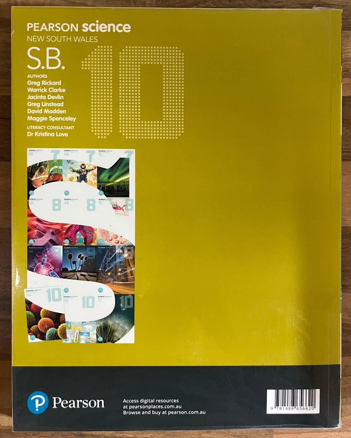 Pearson Science NSW 10 Student Book + eBook by Greg Rickard