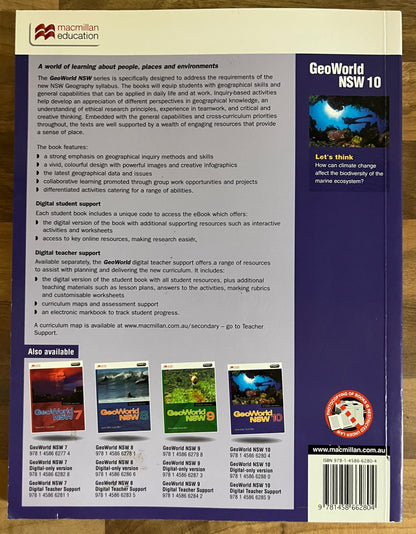 Macmillan GeoWorld NSW 10 Student Book