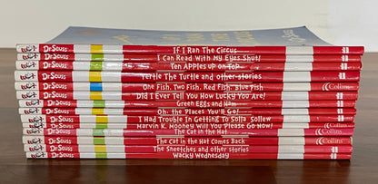 Dr Seuss Lot 14 Collins Paperbacks Cat in the Hat Green Eggs Places You'll Go