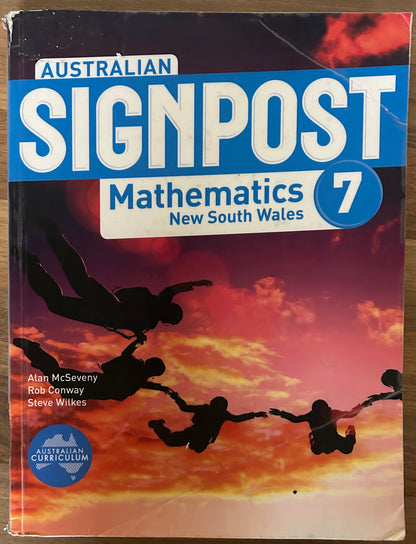 Australian Signpost 7 Mathematics NSW Student Book + eBook