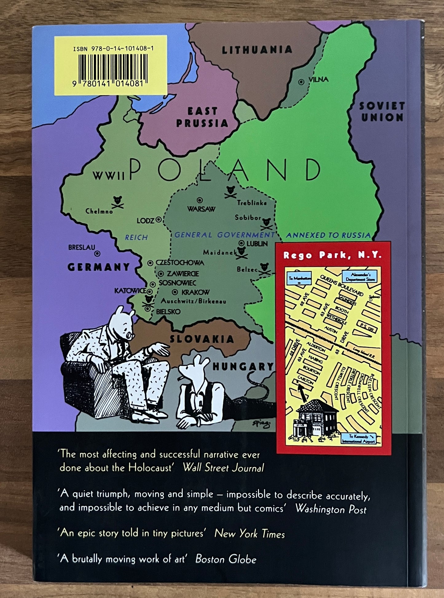The Complete Maus, A Survivor's Tale by Art Spiegelman (Graphic Novel)