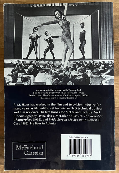 3-D Movies : History and Filmography Stereoscopic Cinema - R.M. Hayes