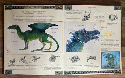 Dr Ernest Drakes Dragonology: The Complete Book of Dragons Hardcover + inserts
