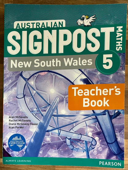 Australian Signpost Maths New South Wales Year 5 Teacher's Book, 2013