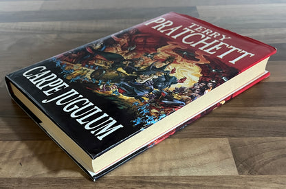 Carpe Jugulum: A Novel of Discworld - Terry Pratchett HC/DJ 1st Edtion, 1st Print