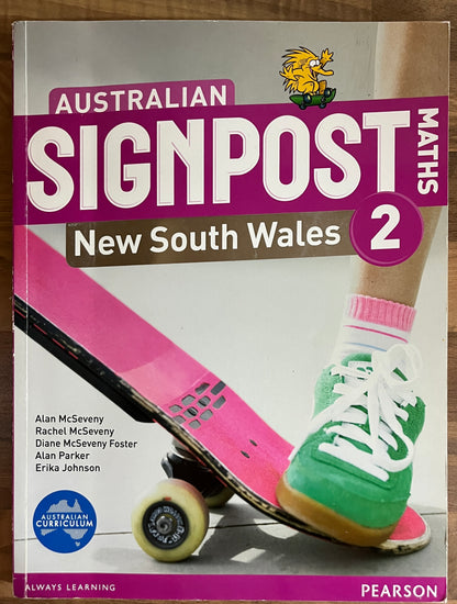 Australian Signpost Maths for NSW 2 by Alan & Rachel McSeveny (2013)