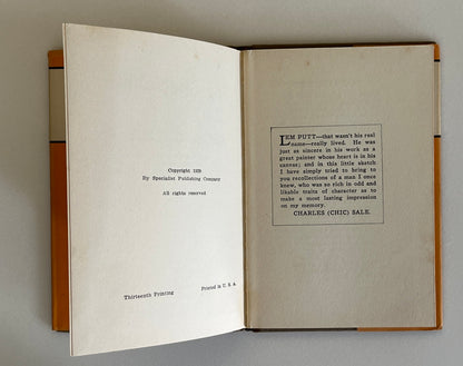 The Specialist by Charles (Chic) Sale First Edition, 1929, HC/DJ