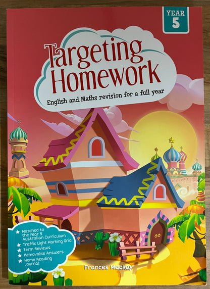 Targeting Homework Activity Book Year 5, English and Maths revision  for a full year New Edition
