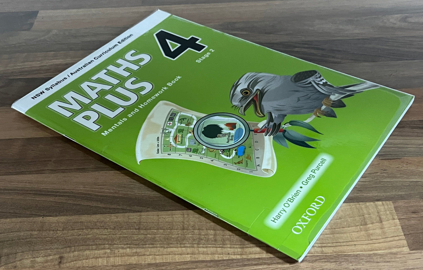 Maths Plus Book 4 Stage 2 Mentals and Homework Book NSW Australian Curriculum Edition