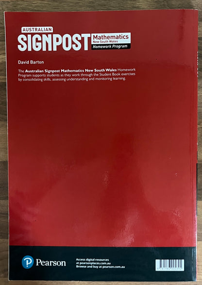 Australian Signpost 10 (5.1-5.3) Mathematics NSW Homework Program (Pearson)