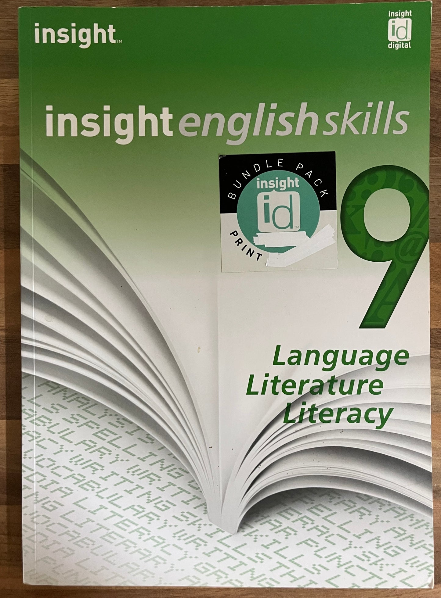 Insight English Skills 9 : Language, Literature, Literacy