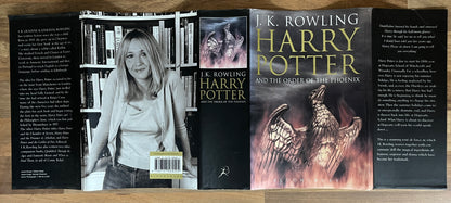Harry Potter and the Order of the Phoenix J.K. Rowling 1st Print Adult Cover HC/DJ