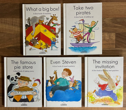 My Wonderful Numberbox 5 Book Hardcover Set in Slipcase - Reader's Digest