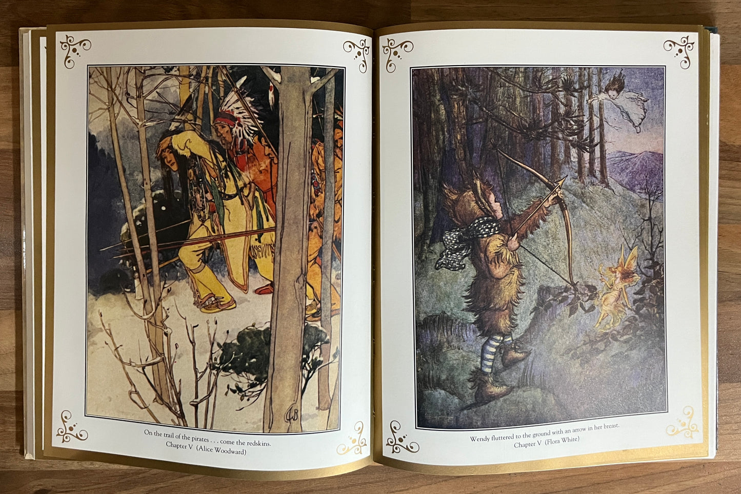 Illustrated Classics: Peter Pan and Wendy by J.M. Barries, Illus. Gwynedd Hudson HC