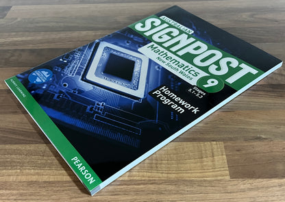 Australian Signpost 9 (5.1-5.3) Mathematics NSW Homework Program (Pearson)