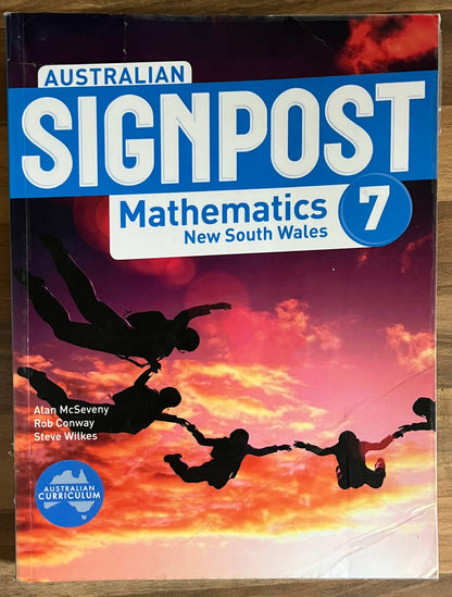 Australian Signpost 7 Mathematics NSW Student Book + eBook