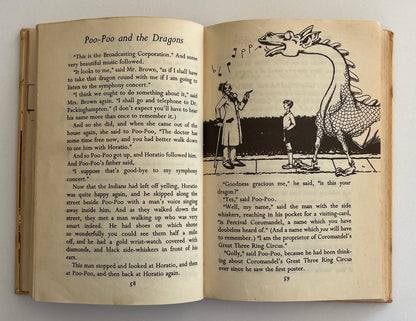Poo-Poo and the Dragons by C.S. Forester his book for children, HC/DJ, 1963