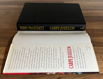 Carpe Jugulum: A Novel of Discworld - Terry Pratchett HC/DJ 1st Edtion, 1st Print