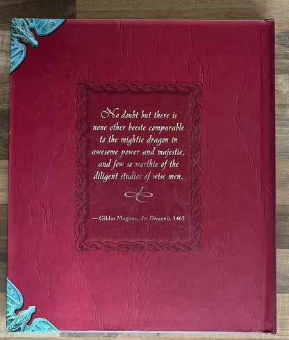 Dr Ernest Drakes Dragonology: The Complete Book of Dragons Hardcover + inserts