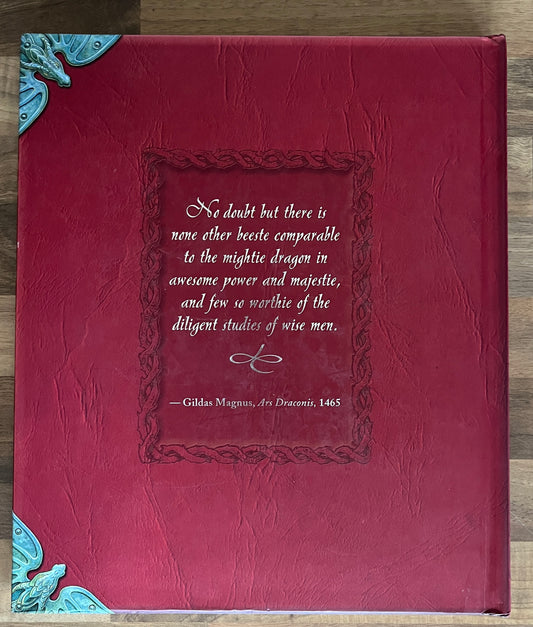 Dr Ernest Drakes Dragonology: The Complete Book of Dragons Hardcover + inserts