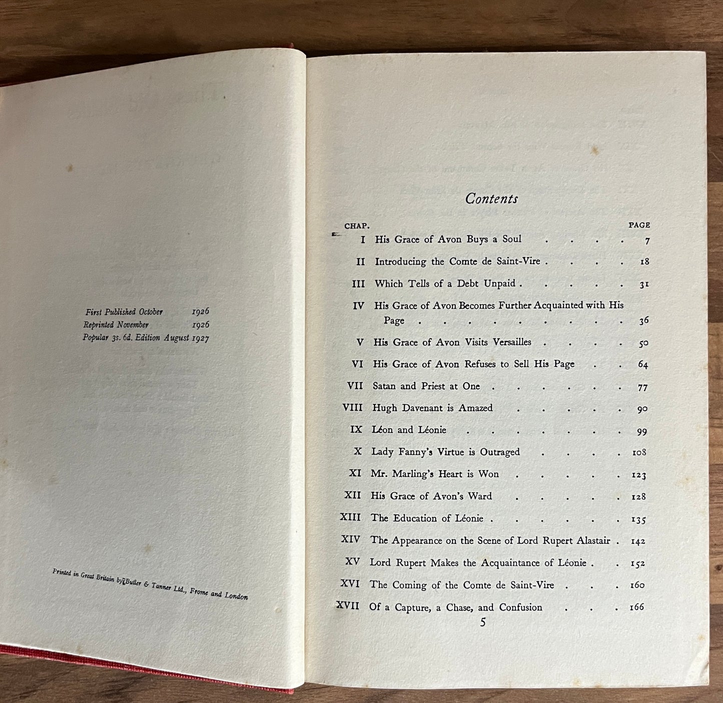These Old Shades by Georgette Heyer, HC/DJ 1927