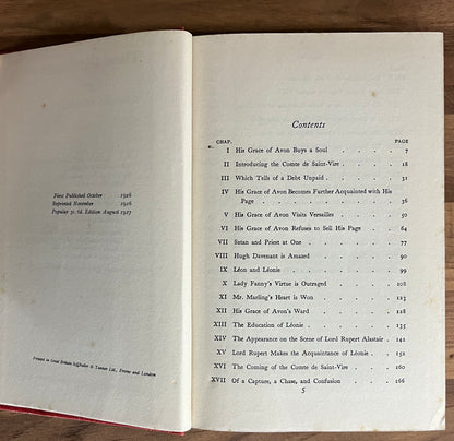 These Old Shades by Georgette Heyer, HC/DJ 1927