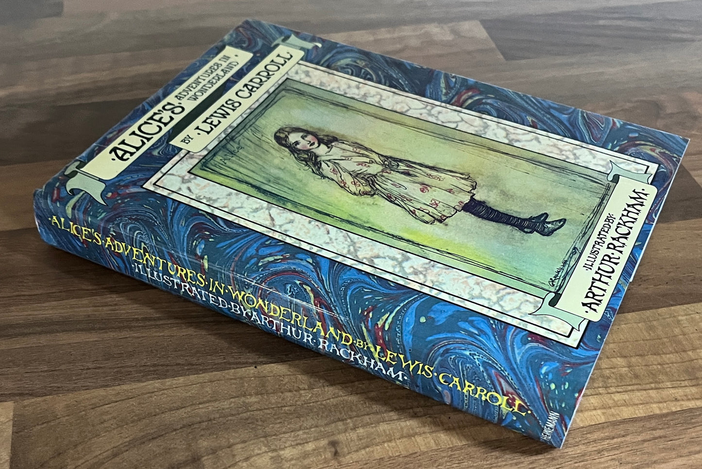 Alice's Adventures in Wonderland by Lewis Carroll, Arthur Rackham HC/DJ 1989