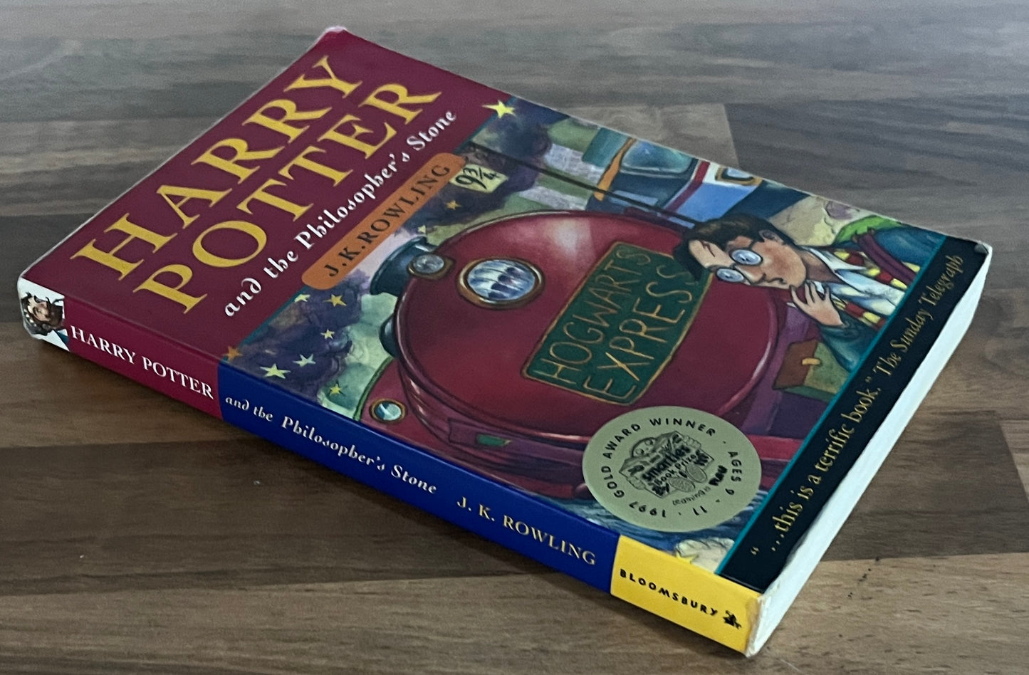 Harry Potter and the Philosopher's Stone, PB 1st Aust. Ed., 4th Print Joanne Rowling