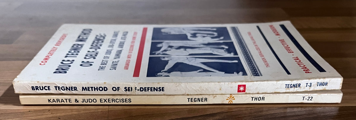 2 x Bruce Tegner Method of Self-Defense / Karate & Judo Exercises
