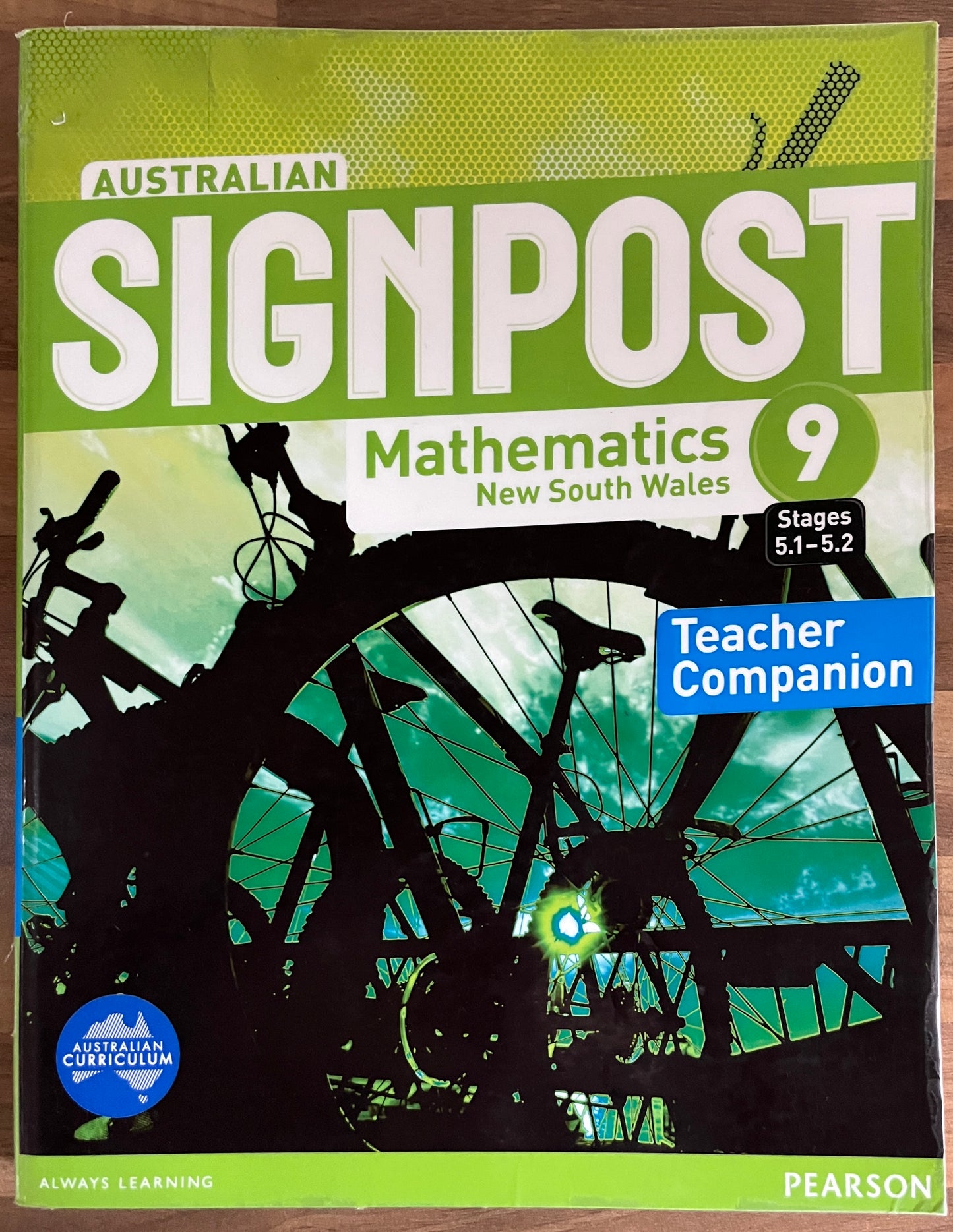Australian Signpost 9 Stages (5.1-5.2) Mathematics NSW Teacher Companion (Pearson)