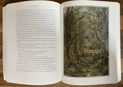 The Hobbit by J.R. R. Tolkien, Illustrated by Alan Lee, 2000, 1st Printing, VGC