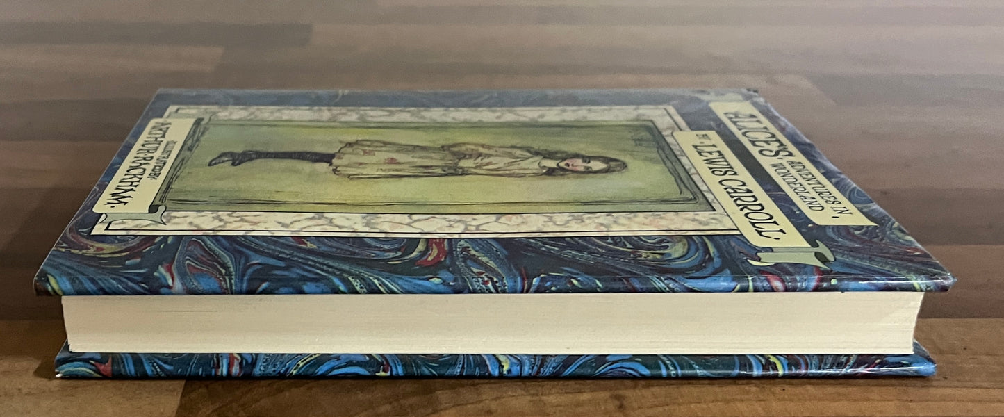 Alice's Adventures in Wonderland by Lewis Carroll, Arthur Rackham HC/DJ 1989