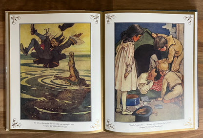 Illustrated Classics: Peter Pan and Wendy by J.M. Barries, Illus. Gwynedd Hudson HC