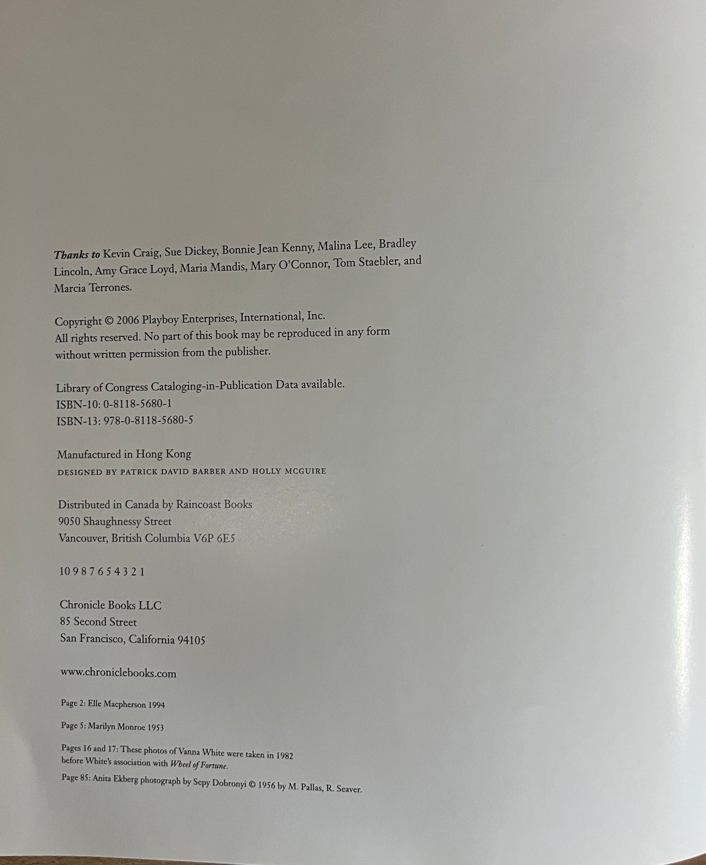 Playboy: the Celebrities Intro. Hugh Hefner 2006, 1st Ed./1st Print, Hardcover/Dust Jacket